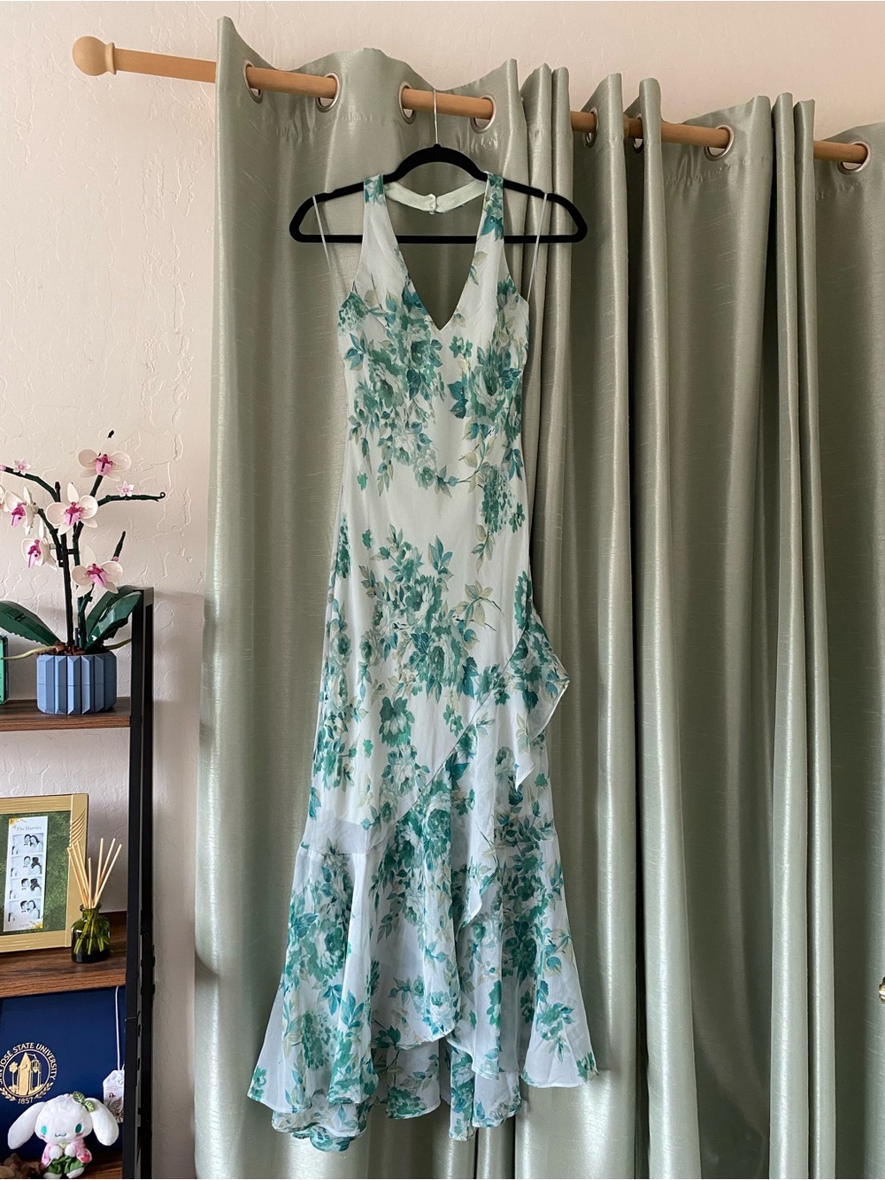 Jessica Simpson Floral Halter Dress